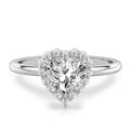 Elsa Floral Inspired Halo Ring