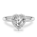 Elsa Floral Inspired Halo Ring