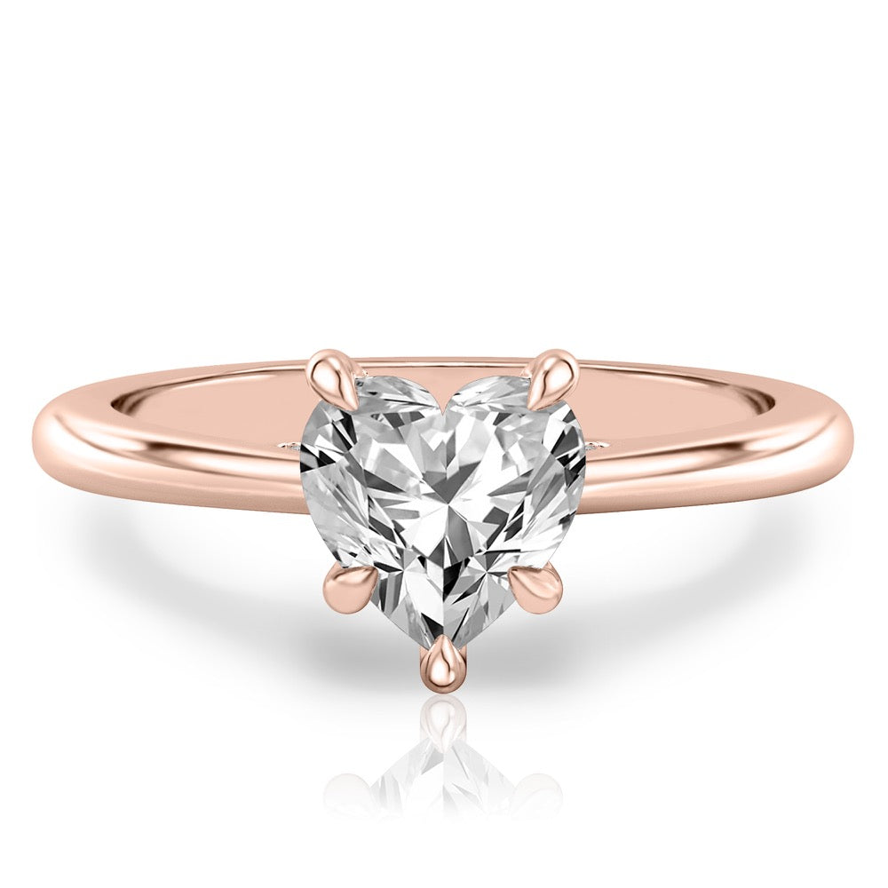 Cosette Pavé Bridge Engagement Ring