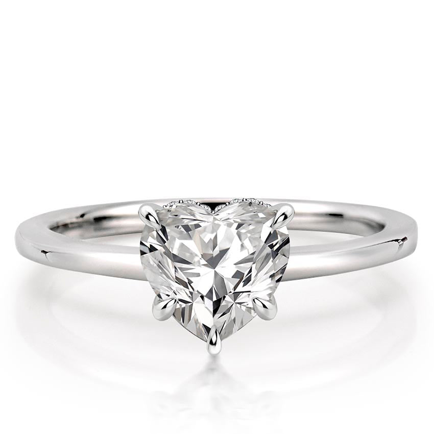 Jolie Secret Halo Engagement Ring