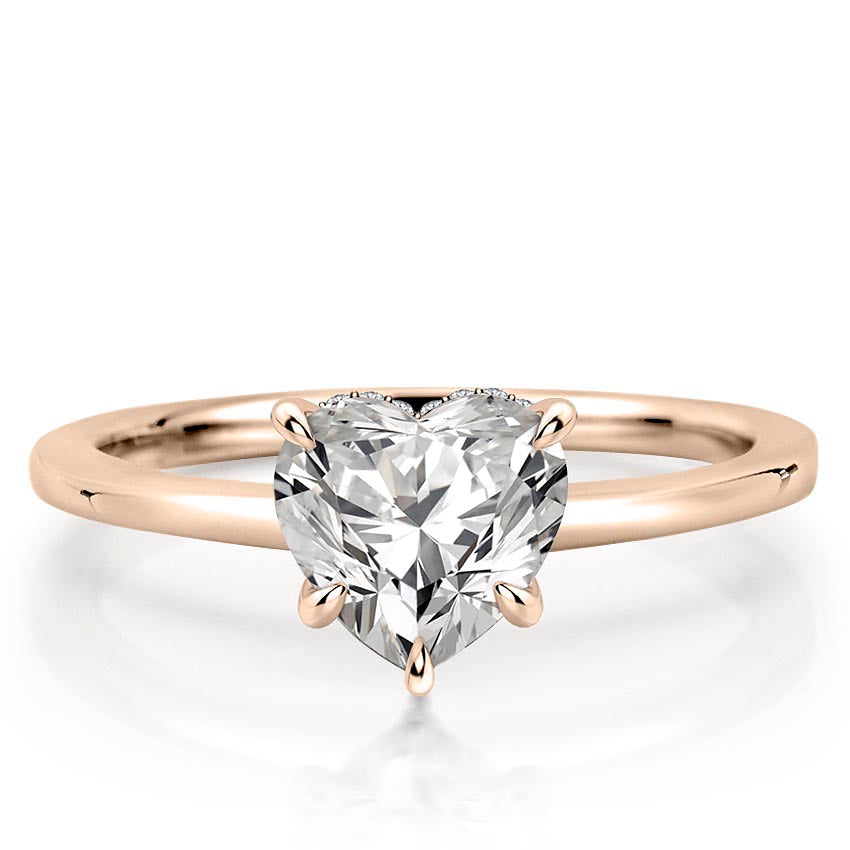 Jolie Secret Halo Engagement Ring