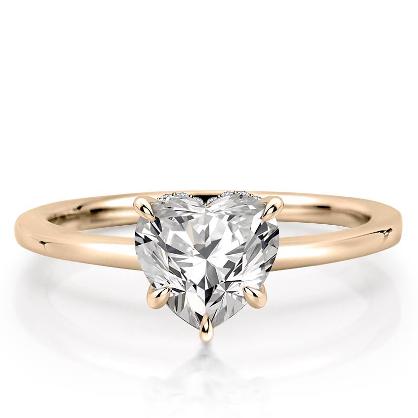 Jolie Secret Halo Engagement Ring