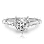 Tapered Baguette Tapered Baguette Engagement Ring