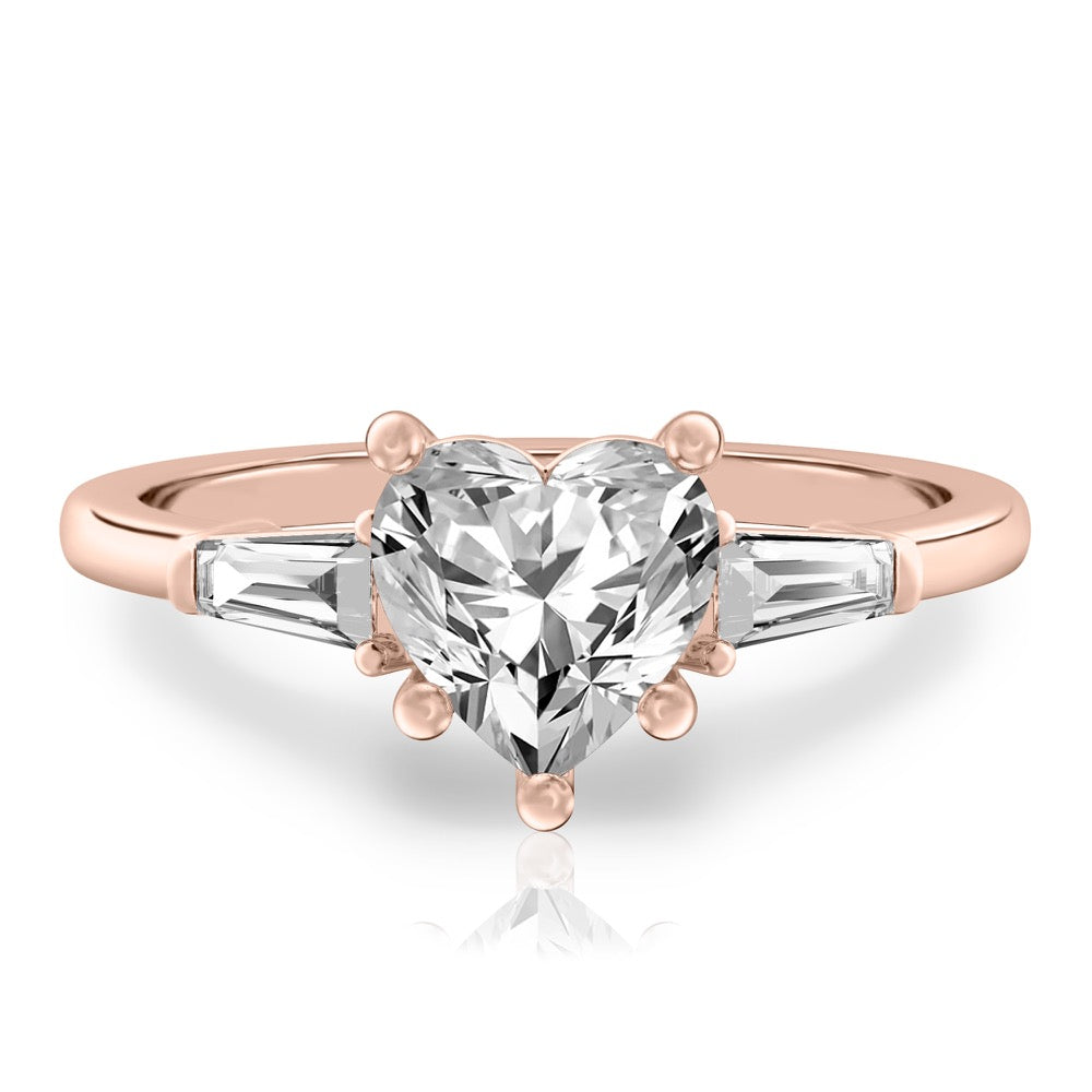 Tapered Baguette Tapered Baguette Engagement Ring