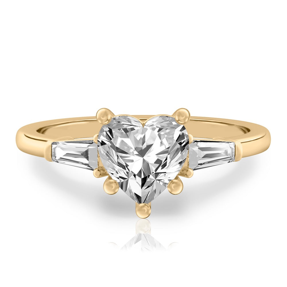 Tapered Baguette Tapered Baguette Engagement Ring