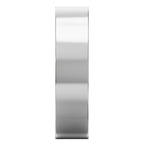 Echo Band Flat Band with High Polish Finish