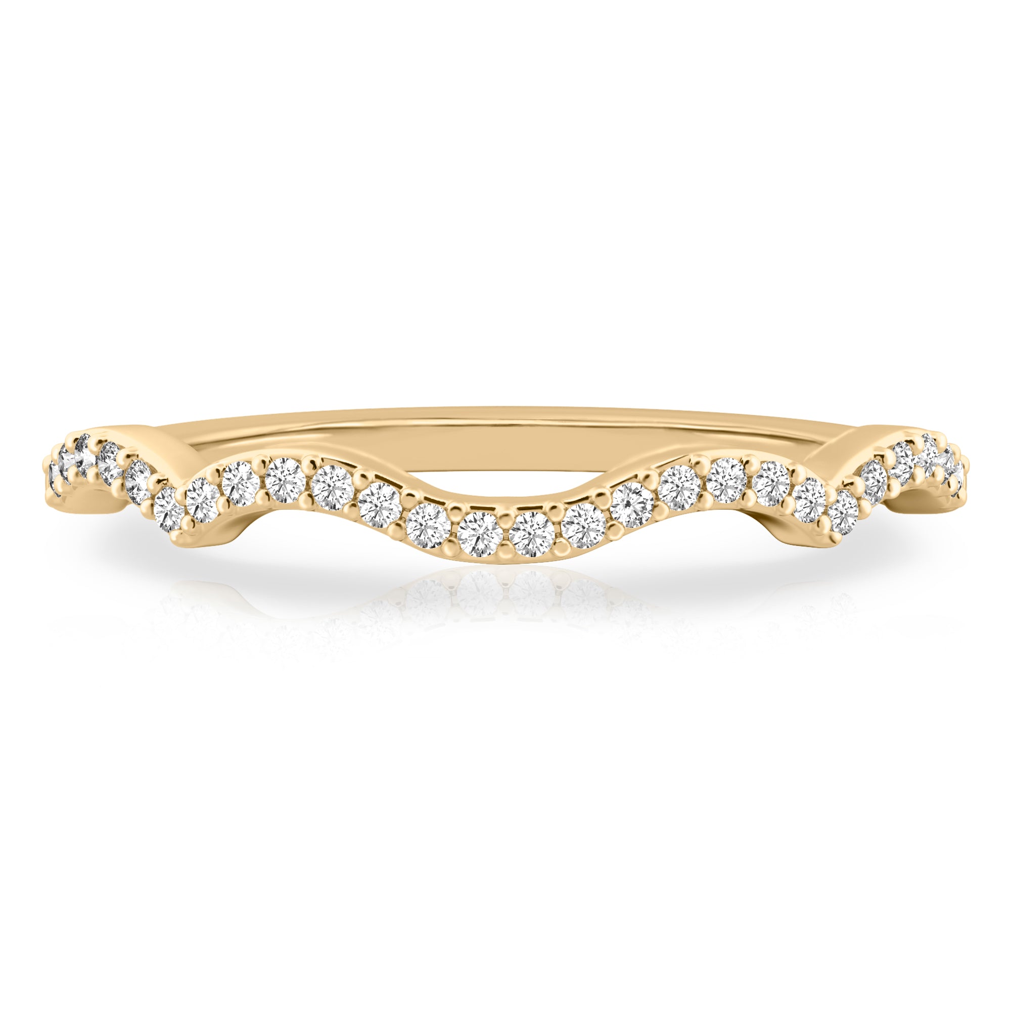 Infinity Band Infinity Diamond Wedding Band