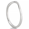 Bekah Band Curved Wedding Band