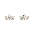 Kendi Earrings Three Stone Earrings
