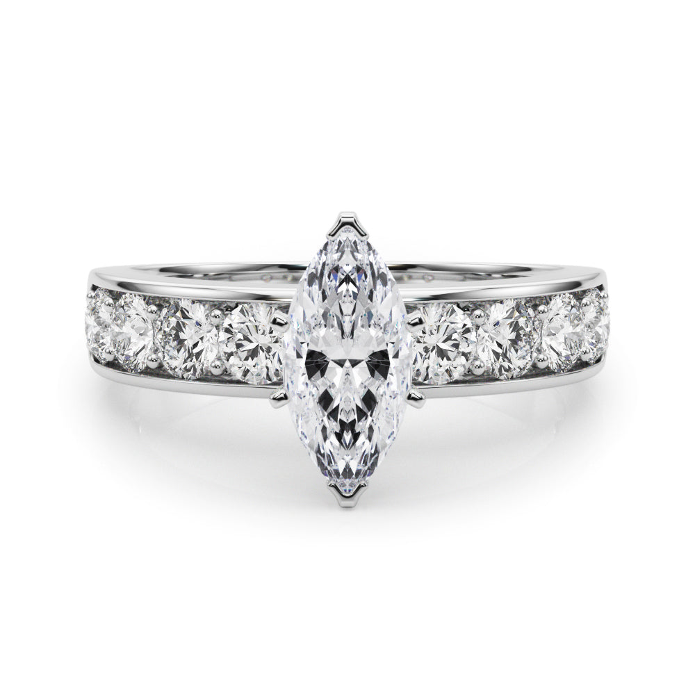 Grace Channel Set Engagement Ring