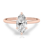 Mae Delicate Solitaire Engagement Ring