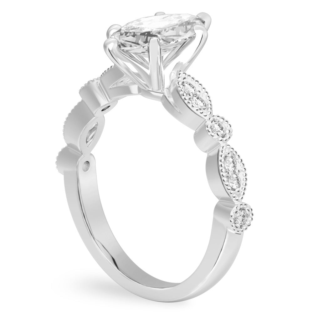 Pandora Marquise and Dot Engagement Ring