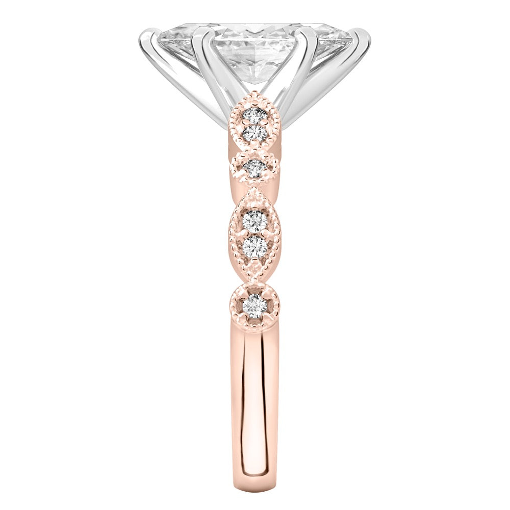 Pandora Marquise and Dot Engagement Ring