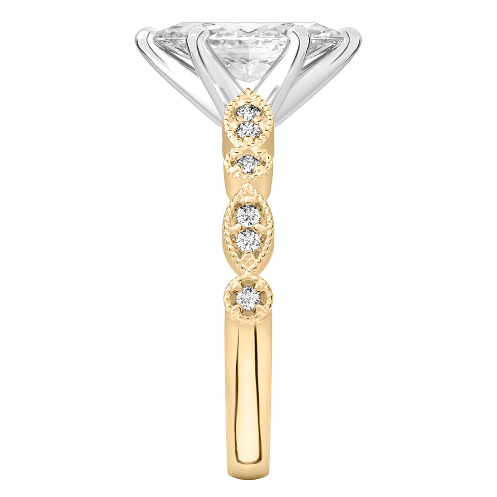 Pandora Marquise and Dot Engagement Ring