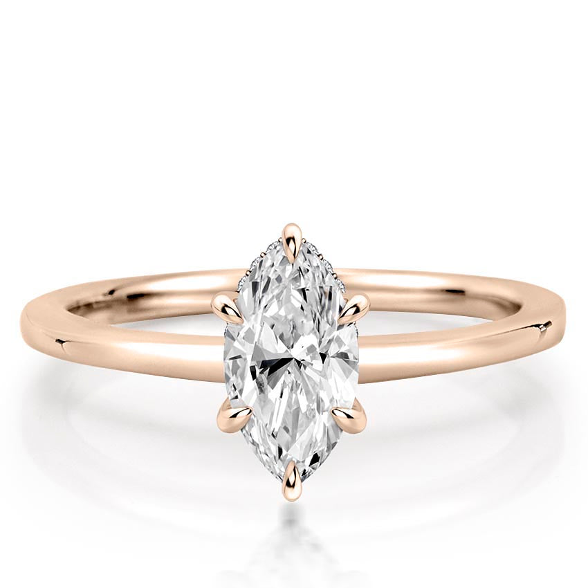 Jolie Secret Halo Engagement Ring