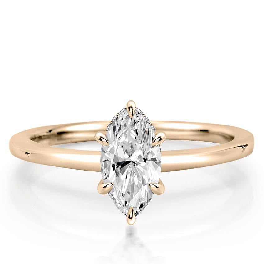 Jolie Secret Halo Engagement Ring