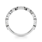 Marnie Band Marquise Diamond Wedding Band