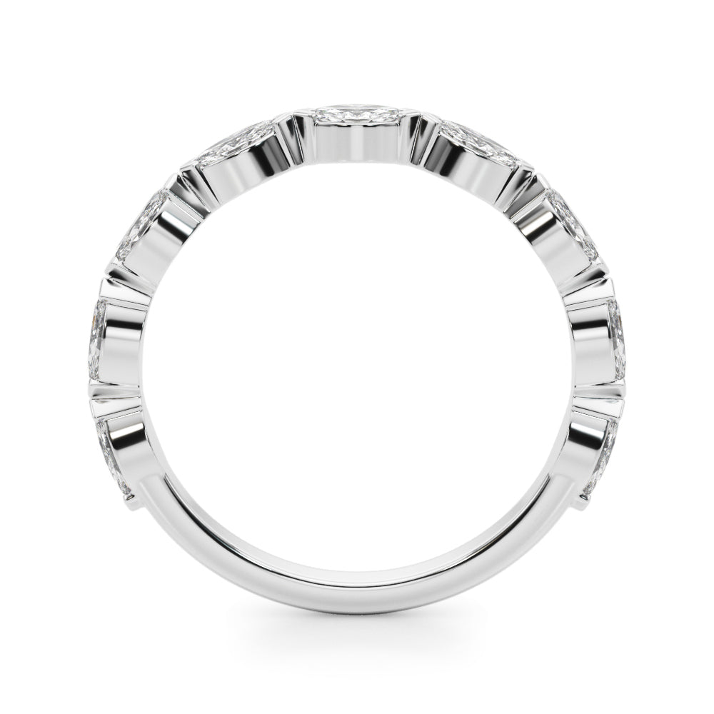 Marnie Band Marquise Diamond Wedding Band