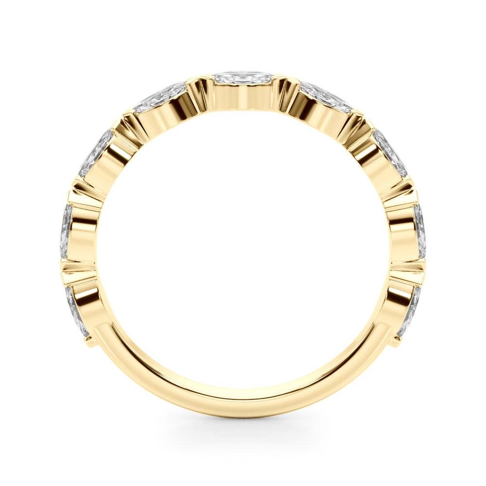 Marnie Band Marquise Diamond Wedding Band