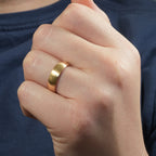 Claude Classic Matte Wedding Band