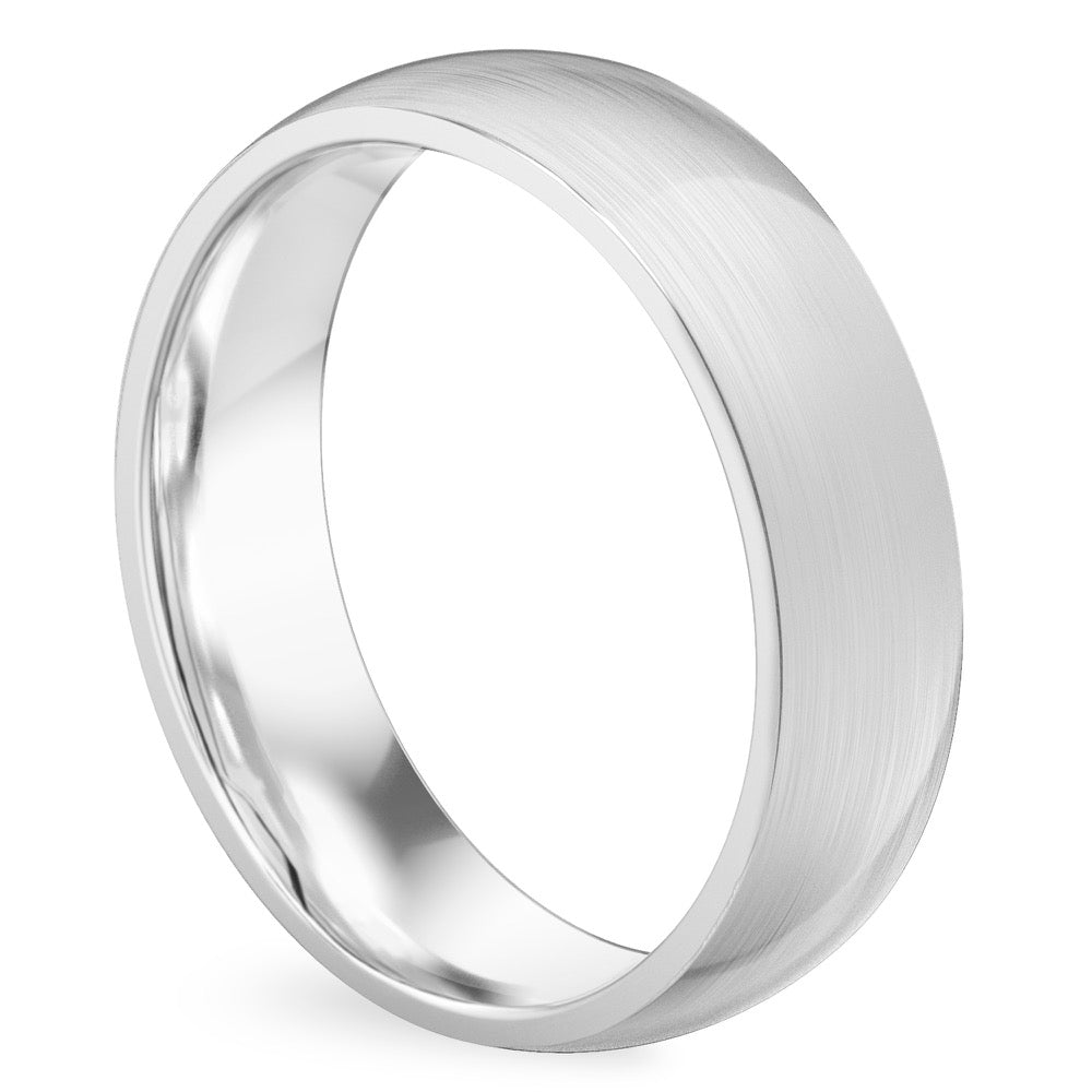 Claude Classic Matte Wedding Band