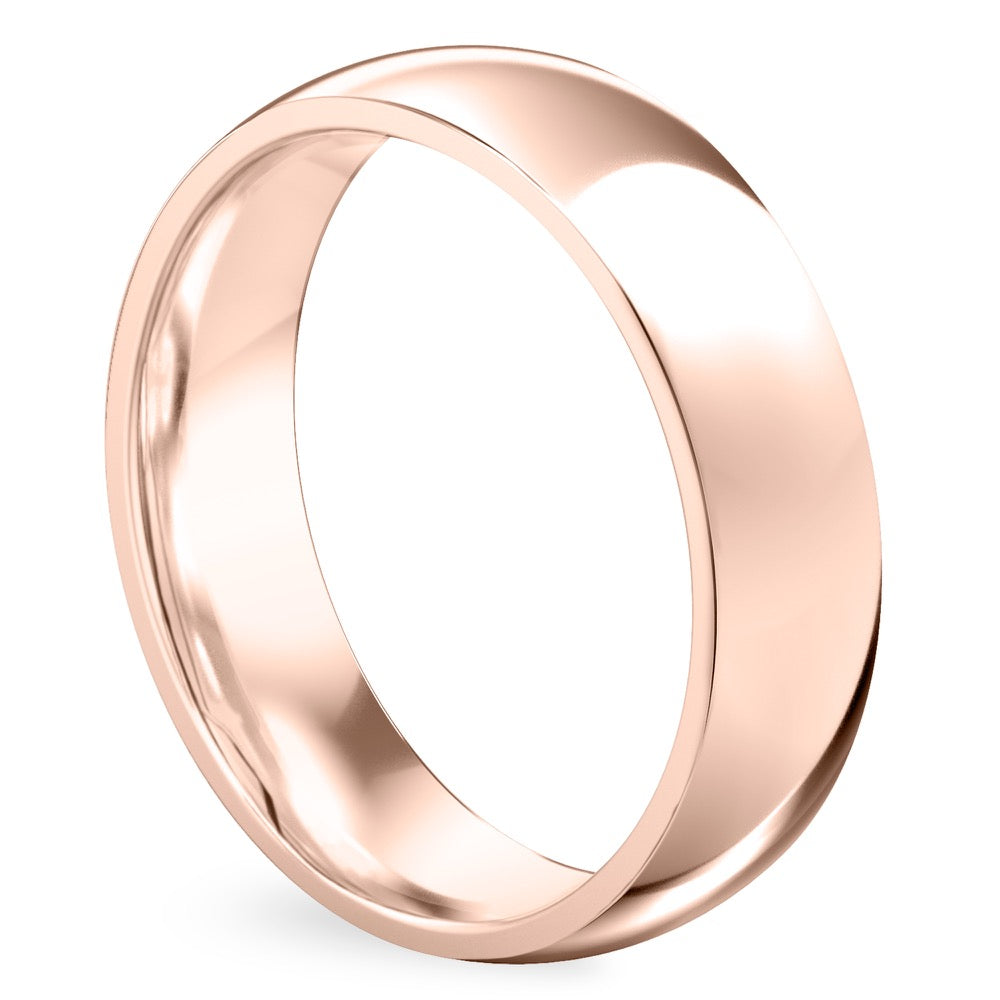 Dunia Band Flat Band with Matte Satin Finish