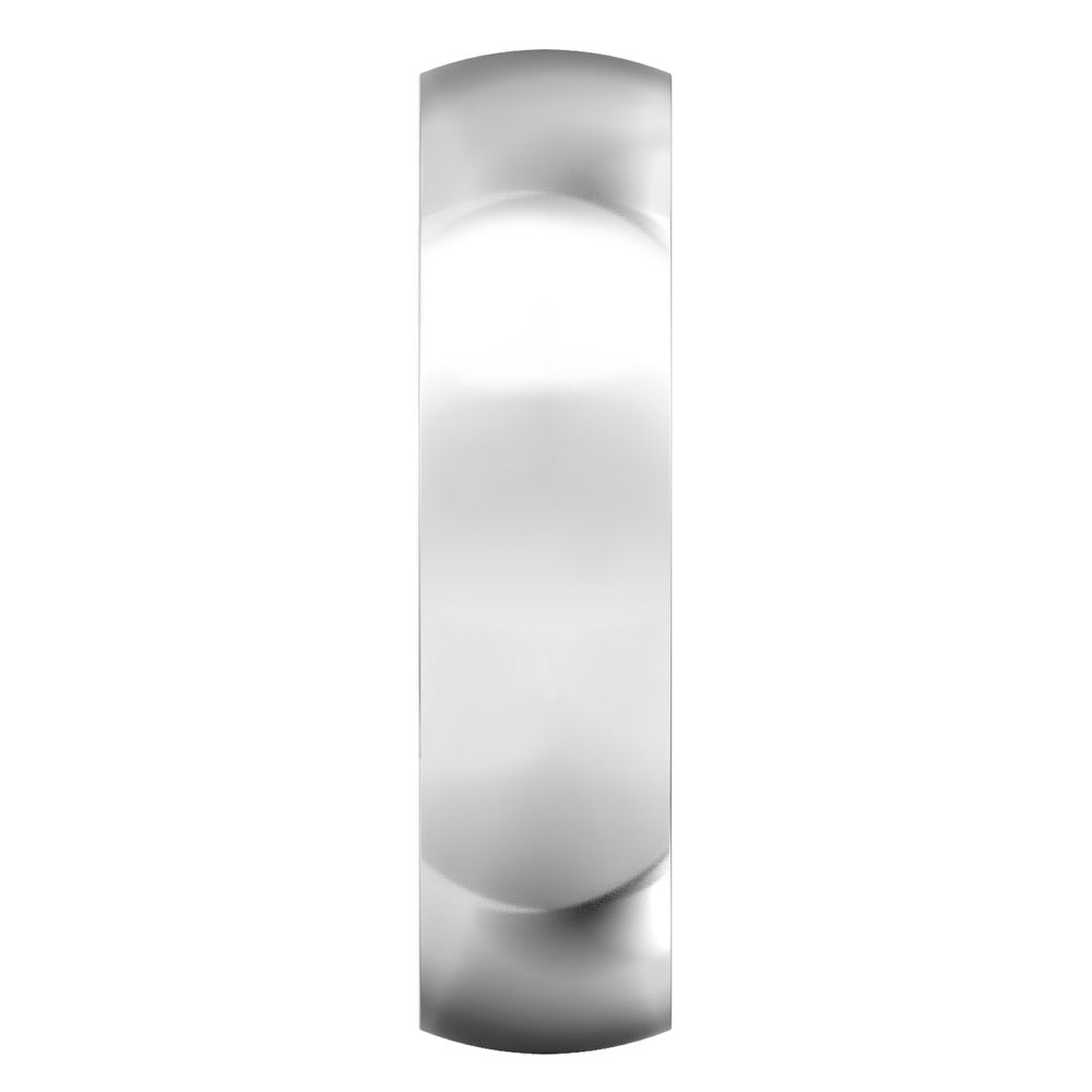 Dunia Band Flat Band with Matte Satin Finish