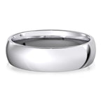 Dunia Band Flat Band with Matte Satin Finish