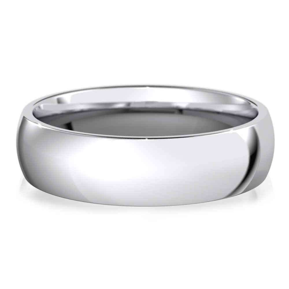 Dunia Band Flat Band with Matte Satin Finish
