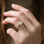 Callan Milgrain Bezel Engagement Ring