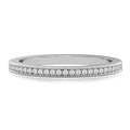 Lalana Band Milgrain Diamond Wedding Band