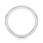 Dottie Band Modern Pavé Wedding Band