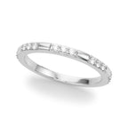 Dottie Band Modern Pavé Wedding Band