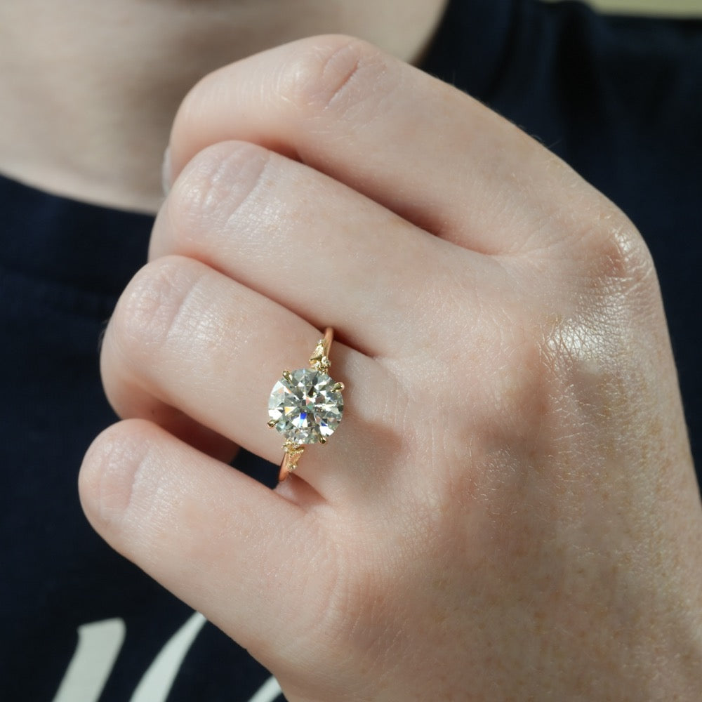 Ivy Nature Inspired Engagement Ring