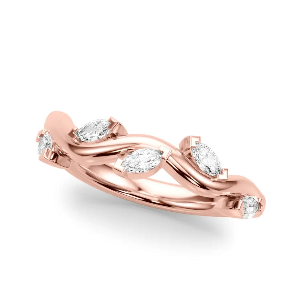 Willow Band Marquise Diamond Band