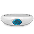 London Blue Topaz Dome Ring