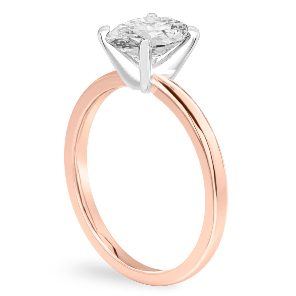 Asha Classic Solitaire Engagement Ring