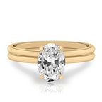 Mae Delicate Solitaire Engagement Ring