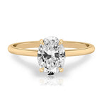 Mae Delicate Solitaire Engagement Ring