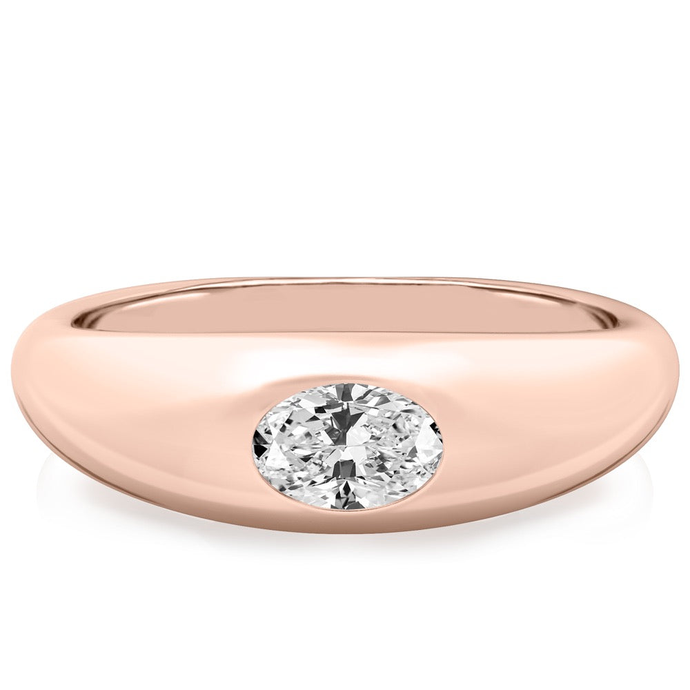Diamond Dome Ring