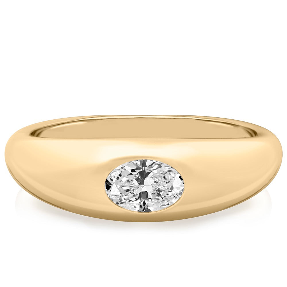 Diamond Dome Ring