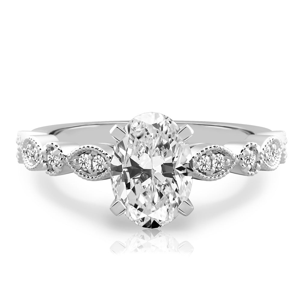 Pandora Marquise and Dot Engagement Ring
