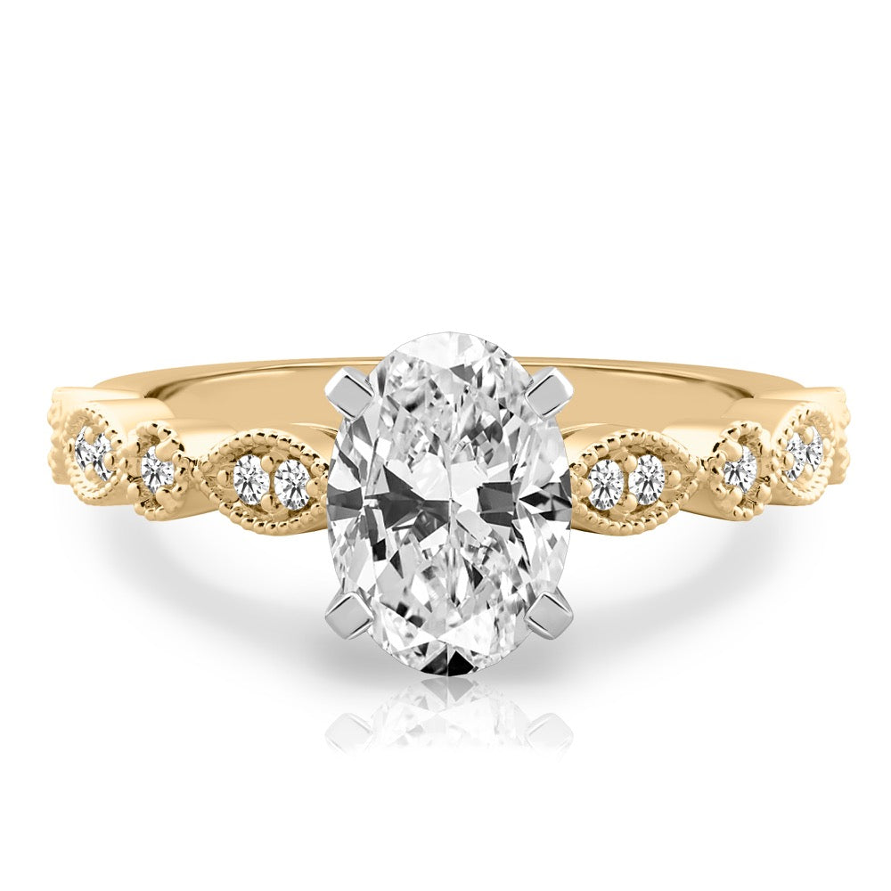 Pandora Marquise and Dot Engagement Ring