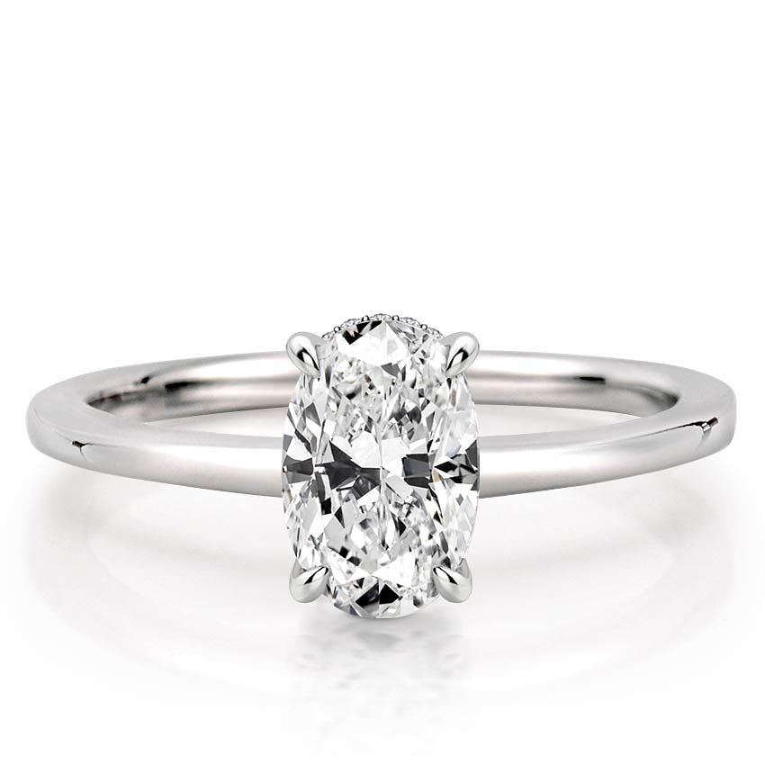 Jolie Secret Halo Engagement Ring