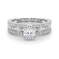 Monroe Triple Row Engagement Ring