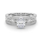 Monroe Triple Row Engagement Ring