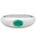 Emerald Dome Ring