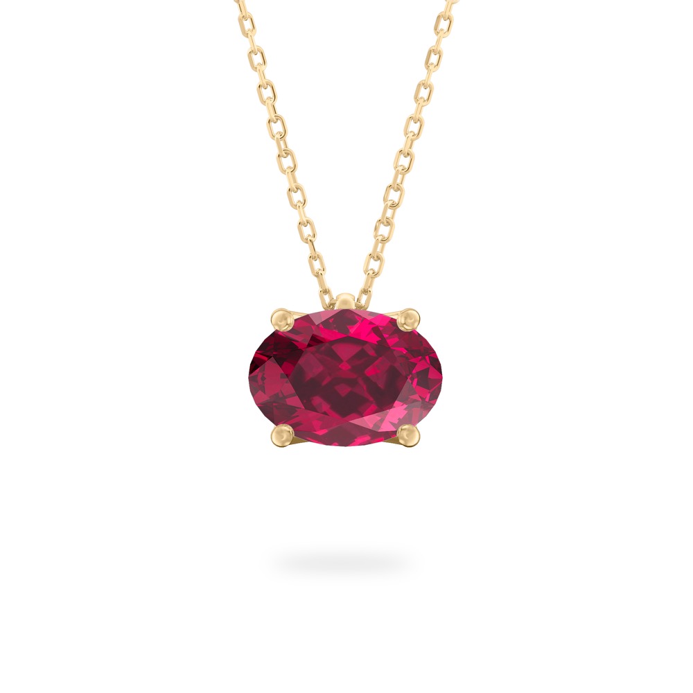 Garnet Ripple Necklace