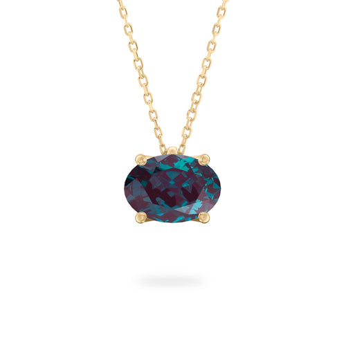 Alexandrite Ripple Necklace
