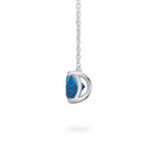 Sapphire Ripple Necklace